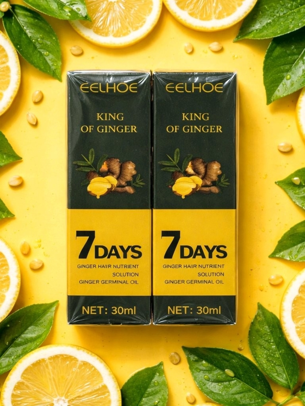 EELHOE King Of Ginger Hair Growth Oil 2 Pack New Sealed
